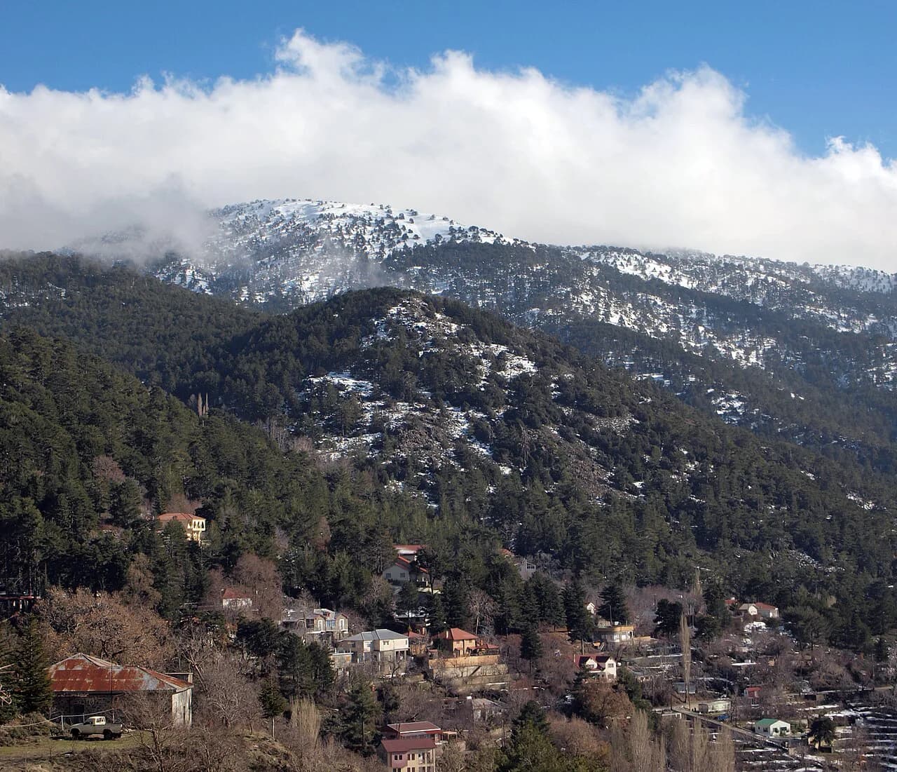Mount Olympus, Cyprus: The Highest Point in the Troodos Mountains