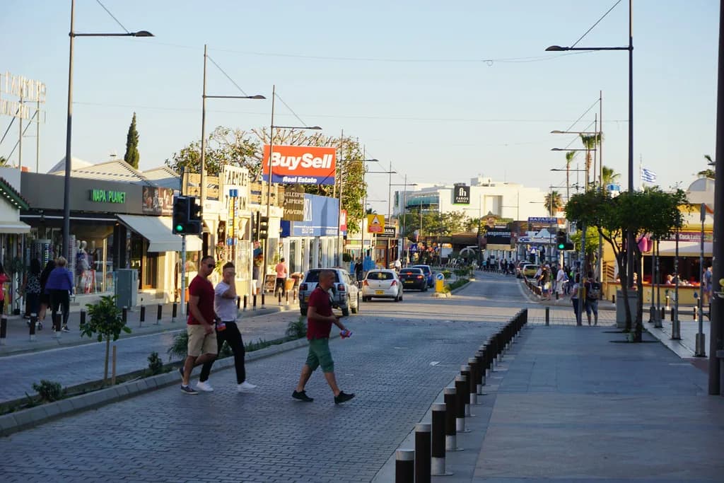 Ayia Napa Promenade: Where It Runs and What You Pass