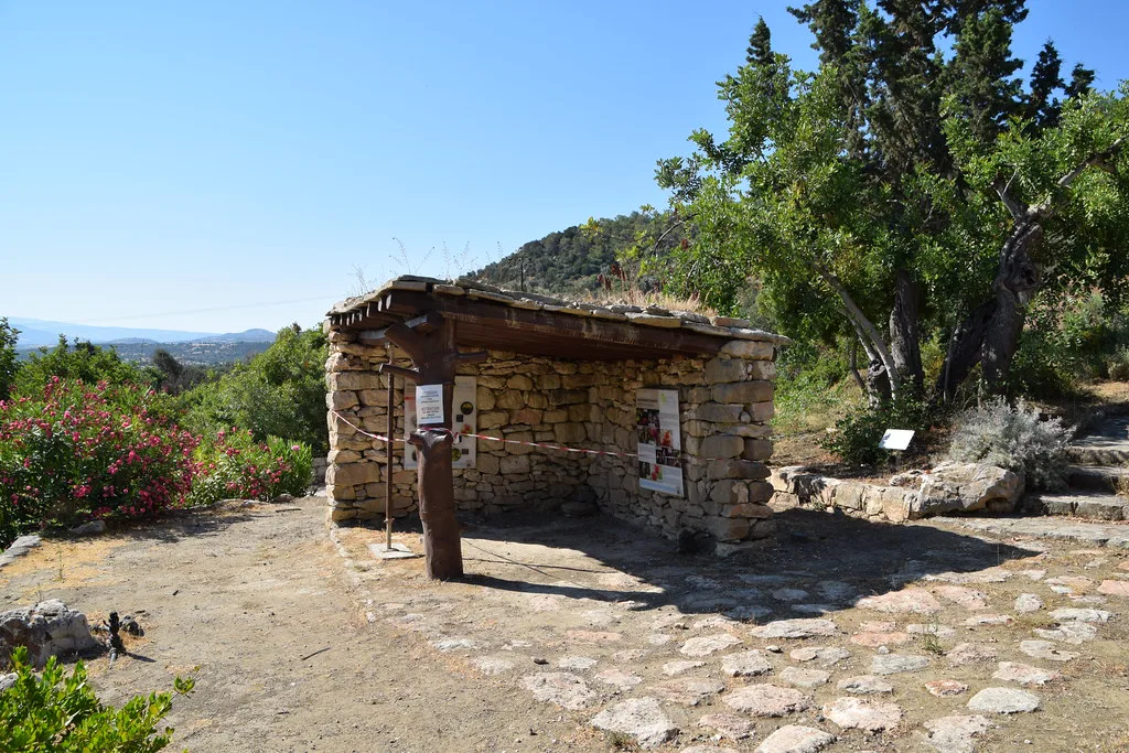 The Baths of Aphrodite on the Akamas Peninsula.
