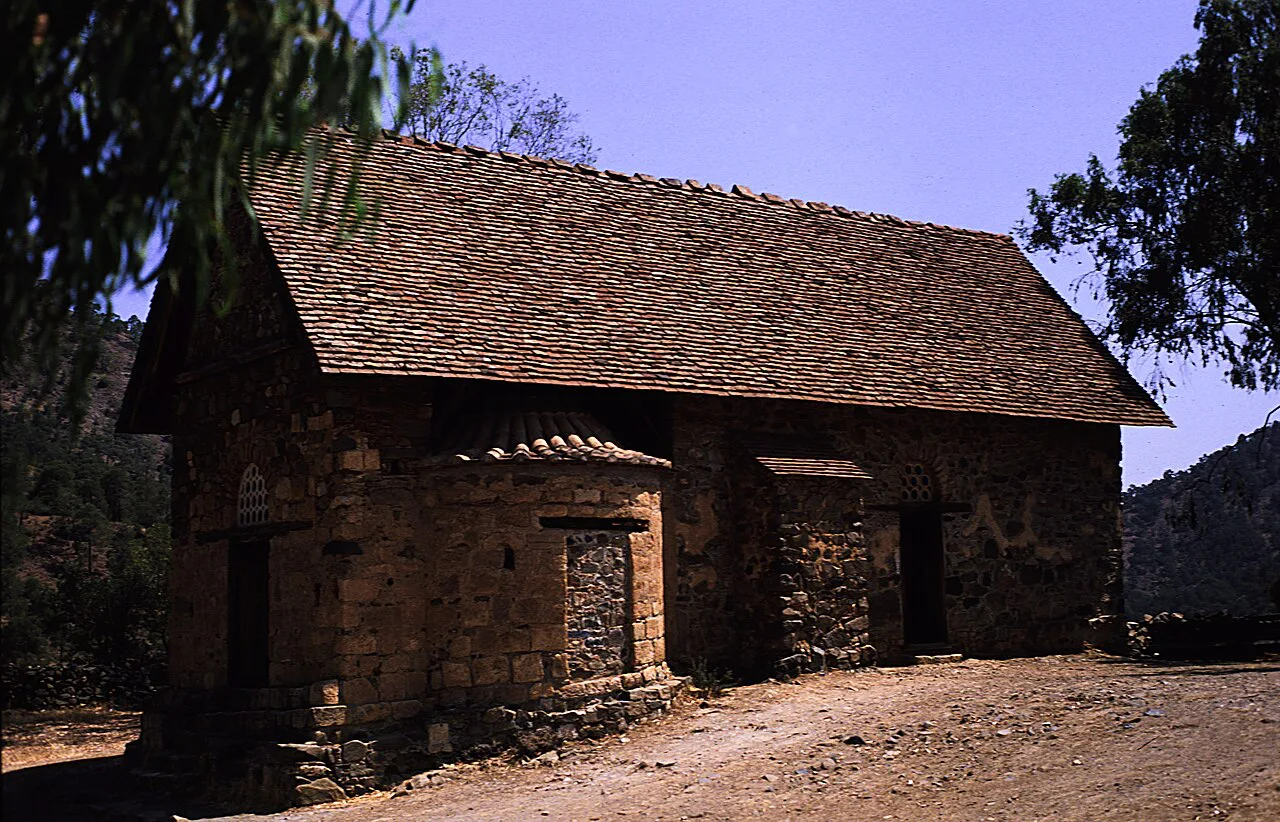 Panagia tis Asinou church, near Nikitari.