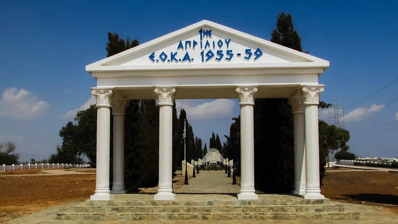 EOKA struggle monument in Avgorou.