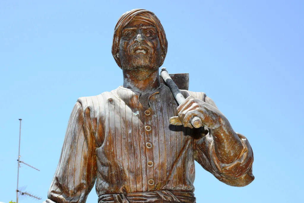 Statue of the farmer of Ayia Napa.