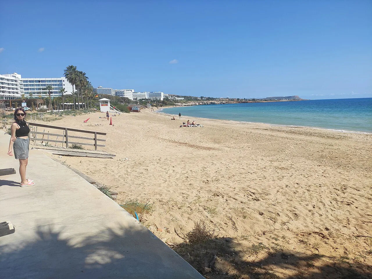 Glyki Nero Beach, Agia Napa.