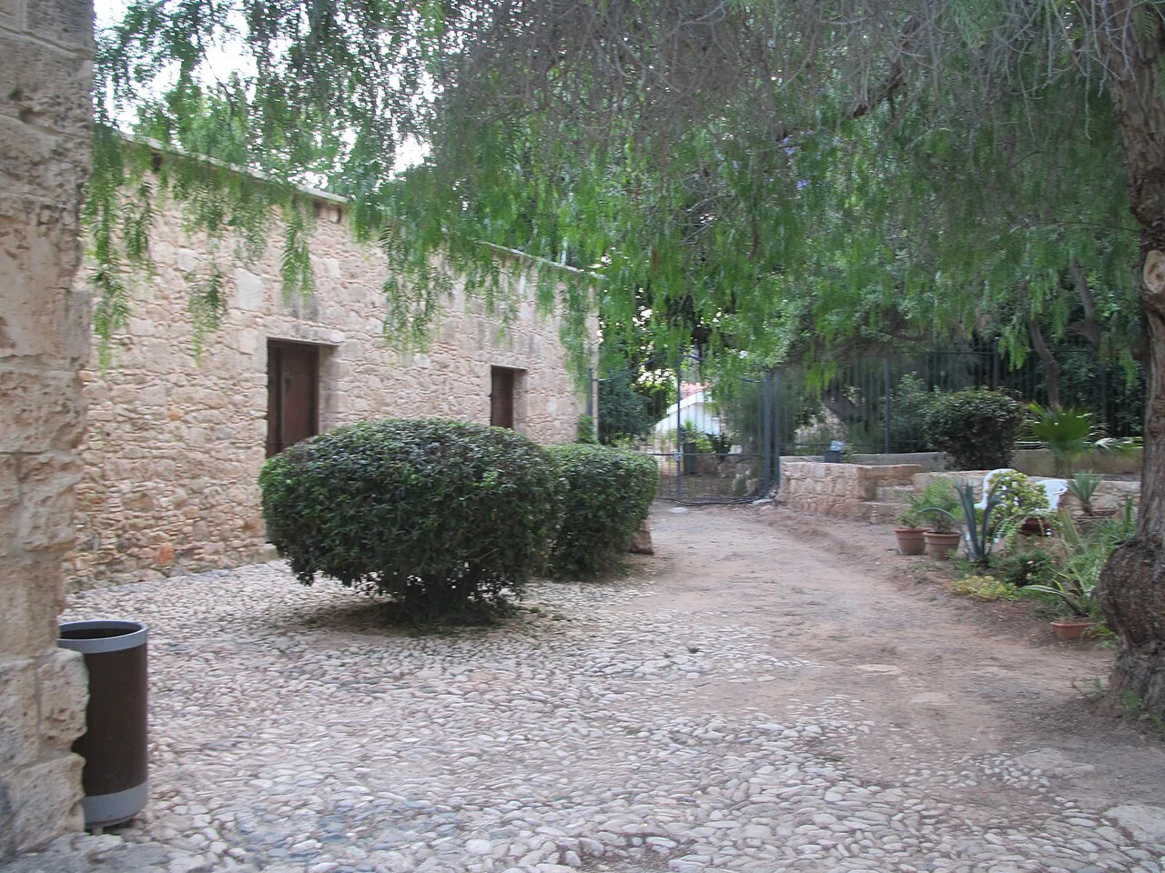 Garden within the grounds of Agia Napa Monastery, Ayia Napa.