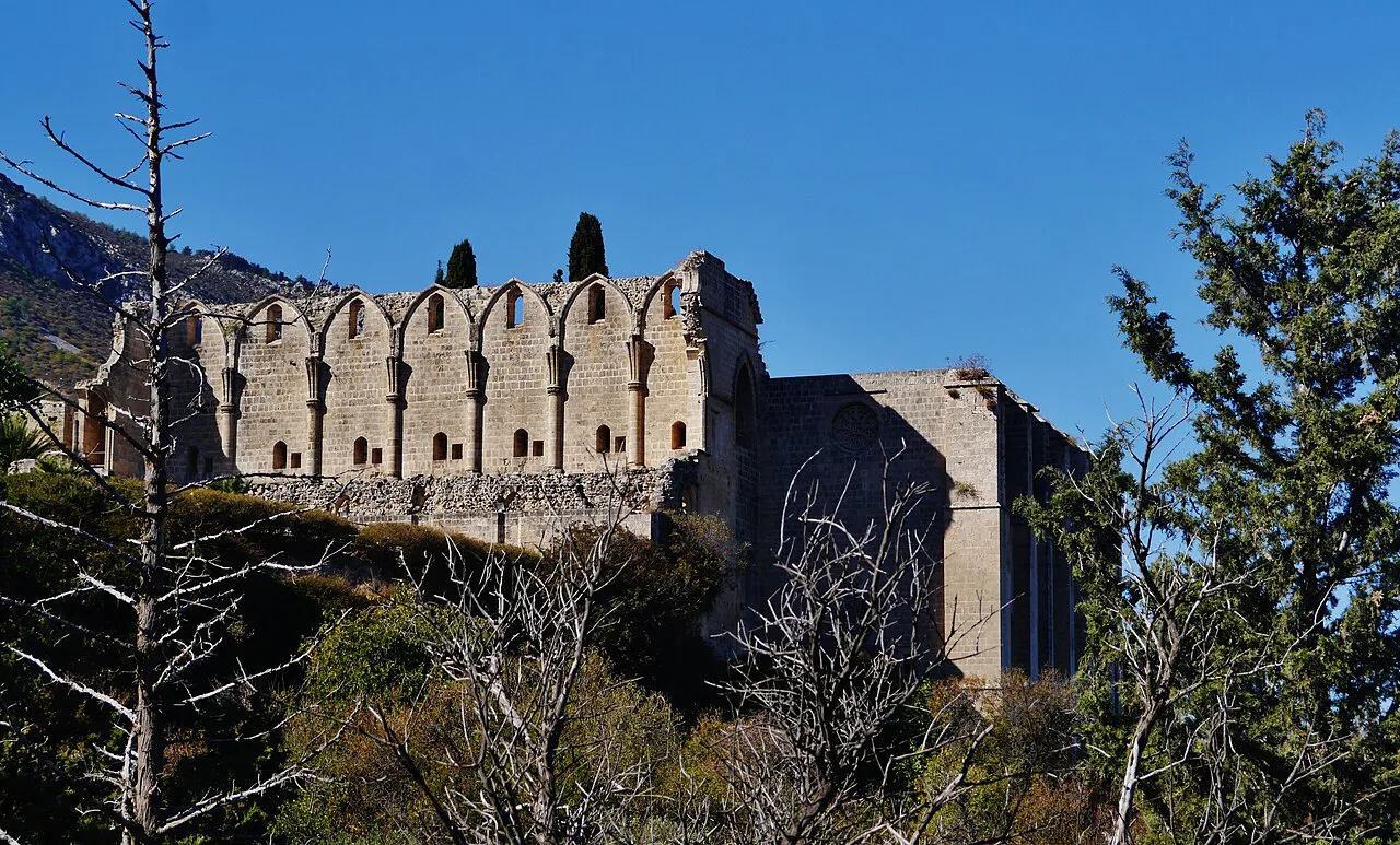 Bellapais Abbey, near Kyrenia.
