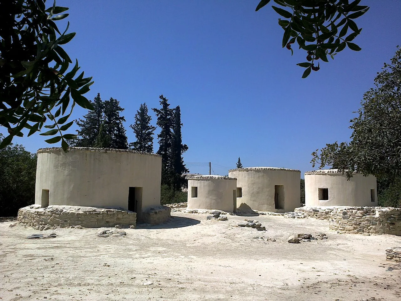 The Neolithic settlement of Khirokitia.