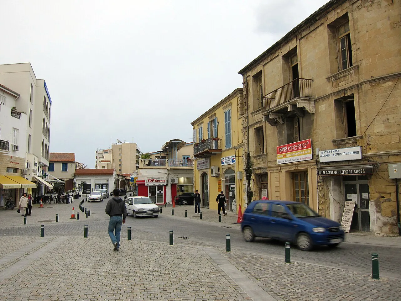 The area around the Church of Saint Lazarus, Larnaca.