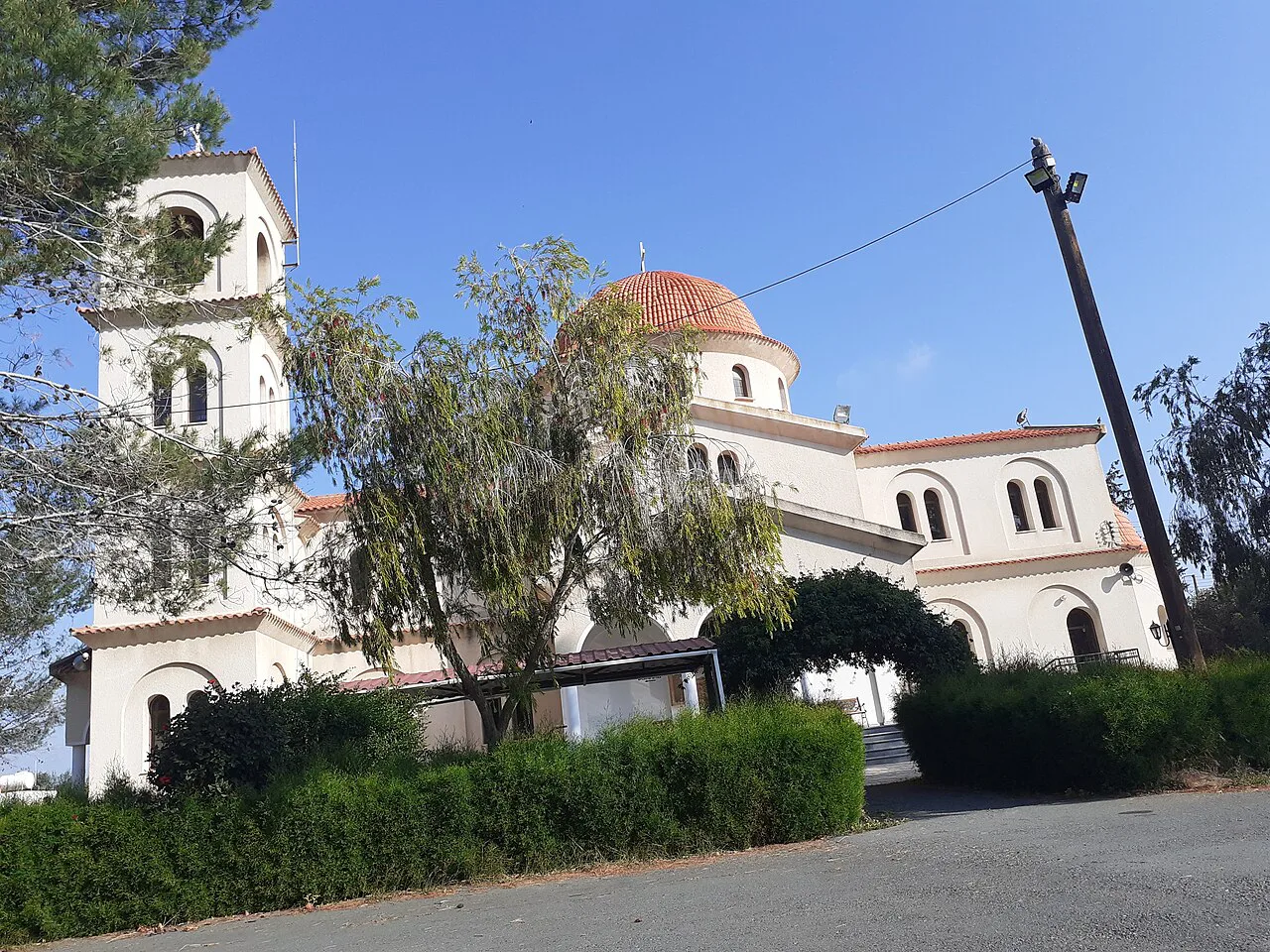 Greek Orthodox church at Asomatos, Limassol.