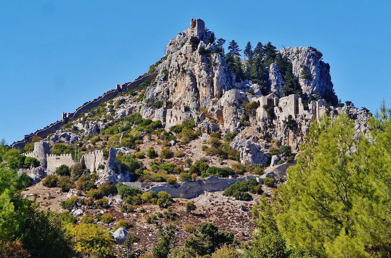 St Hilarion Castle, near Kyrenia.