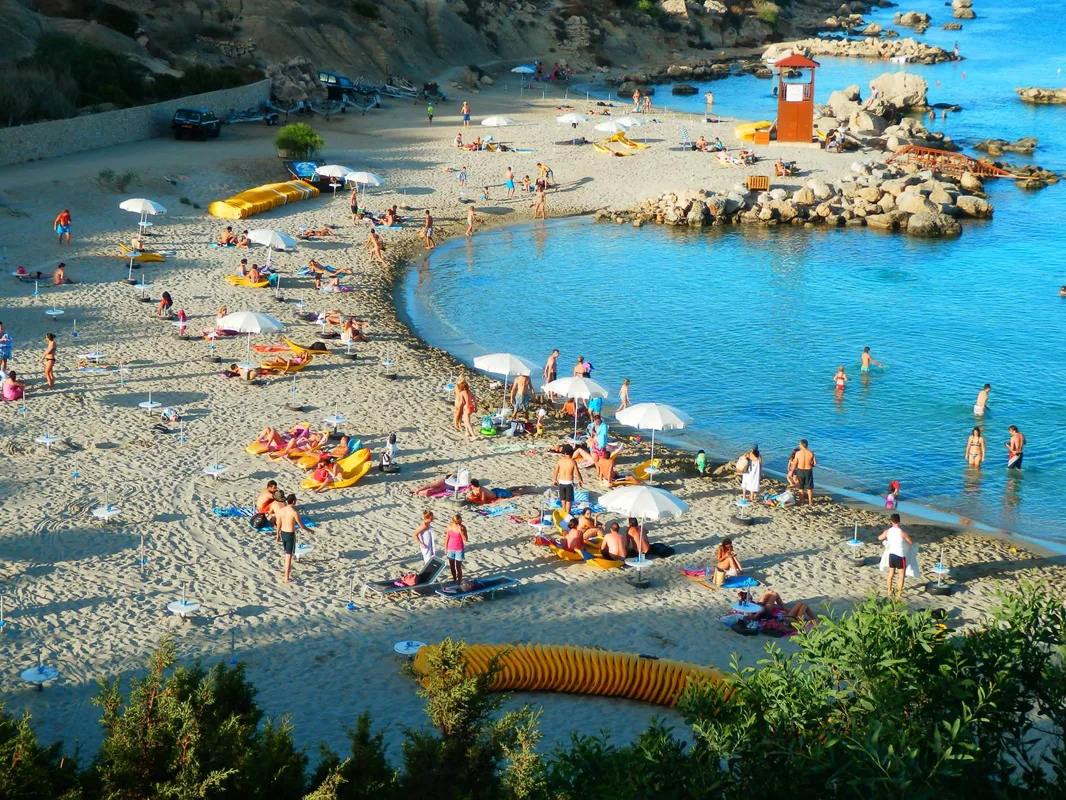 Konnos Bay beach, Ayia Napa.