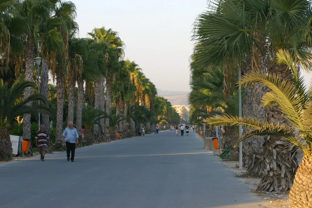 The Molos promenade at Limassol.