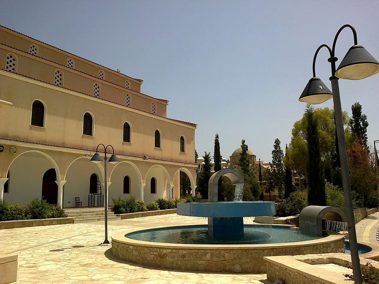 Fountain by Apostolos Andreas church, Emba, Paphos.