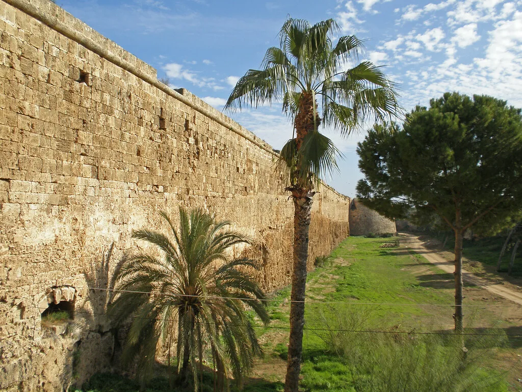 City walls of Famagusta.