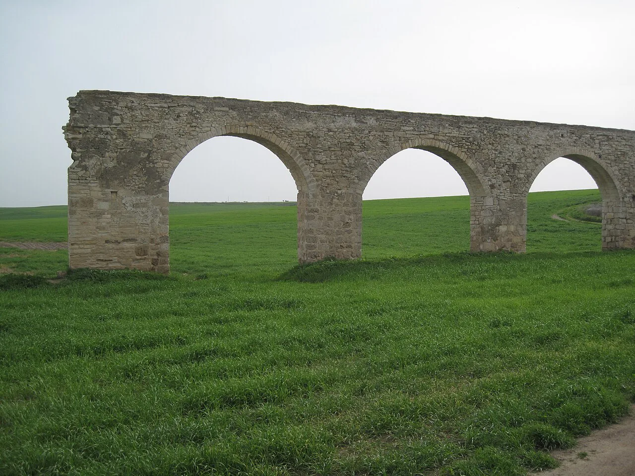 Arches of the Kamares Aqueduct, Larnaca.