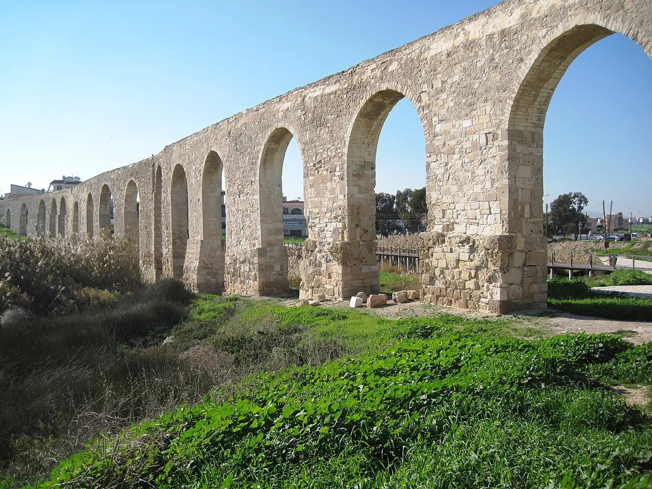 Kamares Aqueduct, Larnaca.