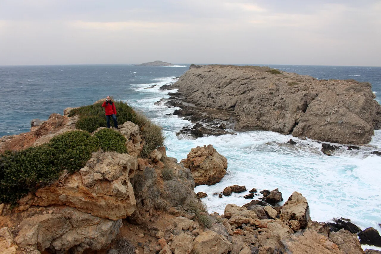 Rocky headland on the Karpas Peninsula.