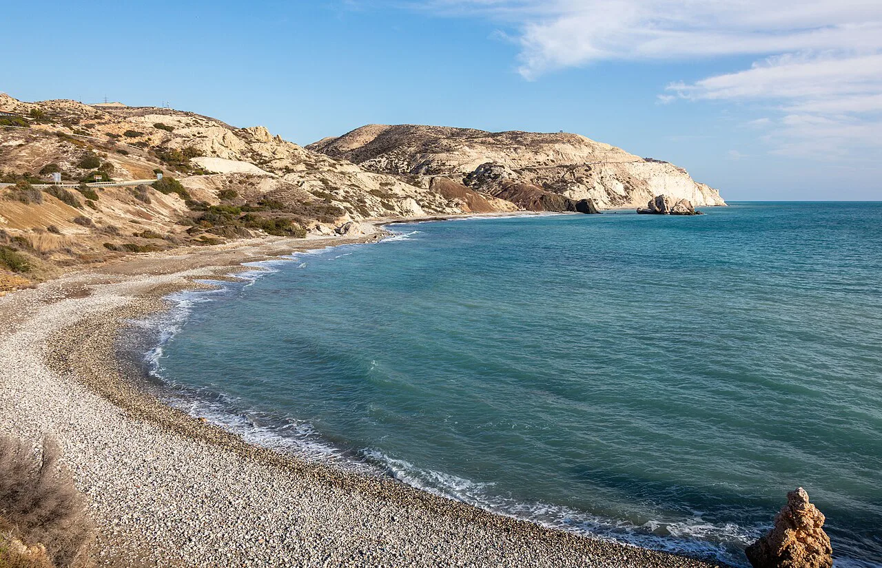 Coast near Kouklia.