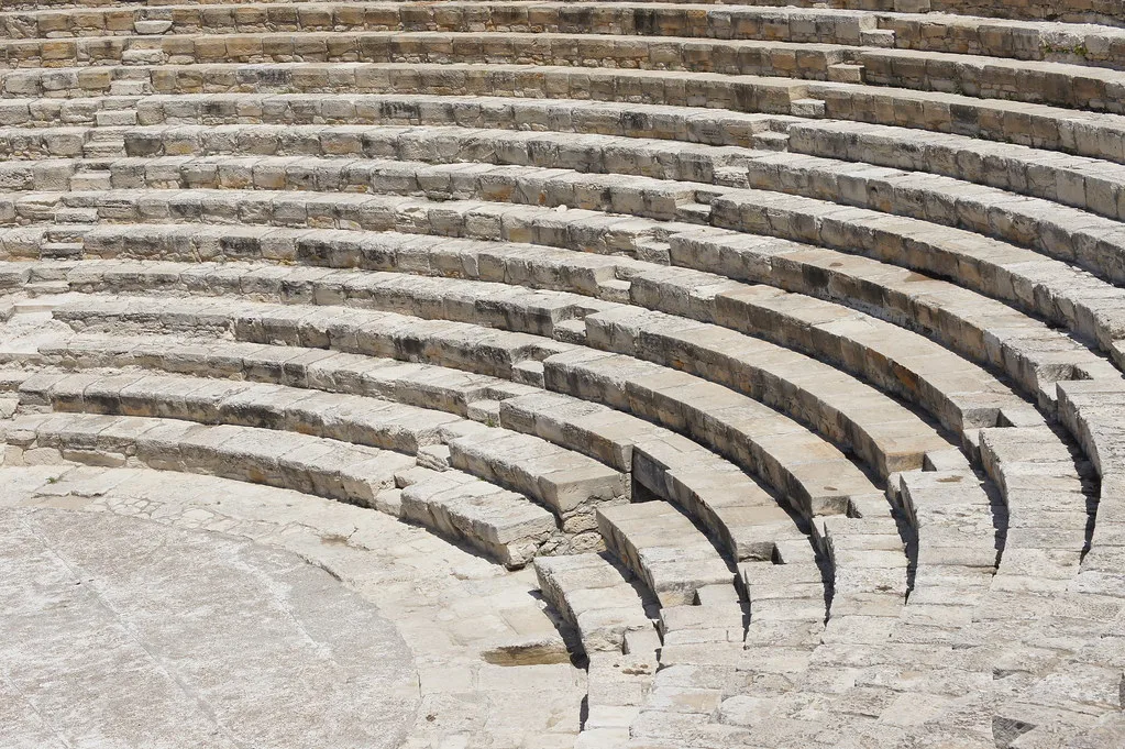 The theatre at Kourion.