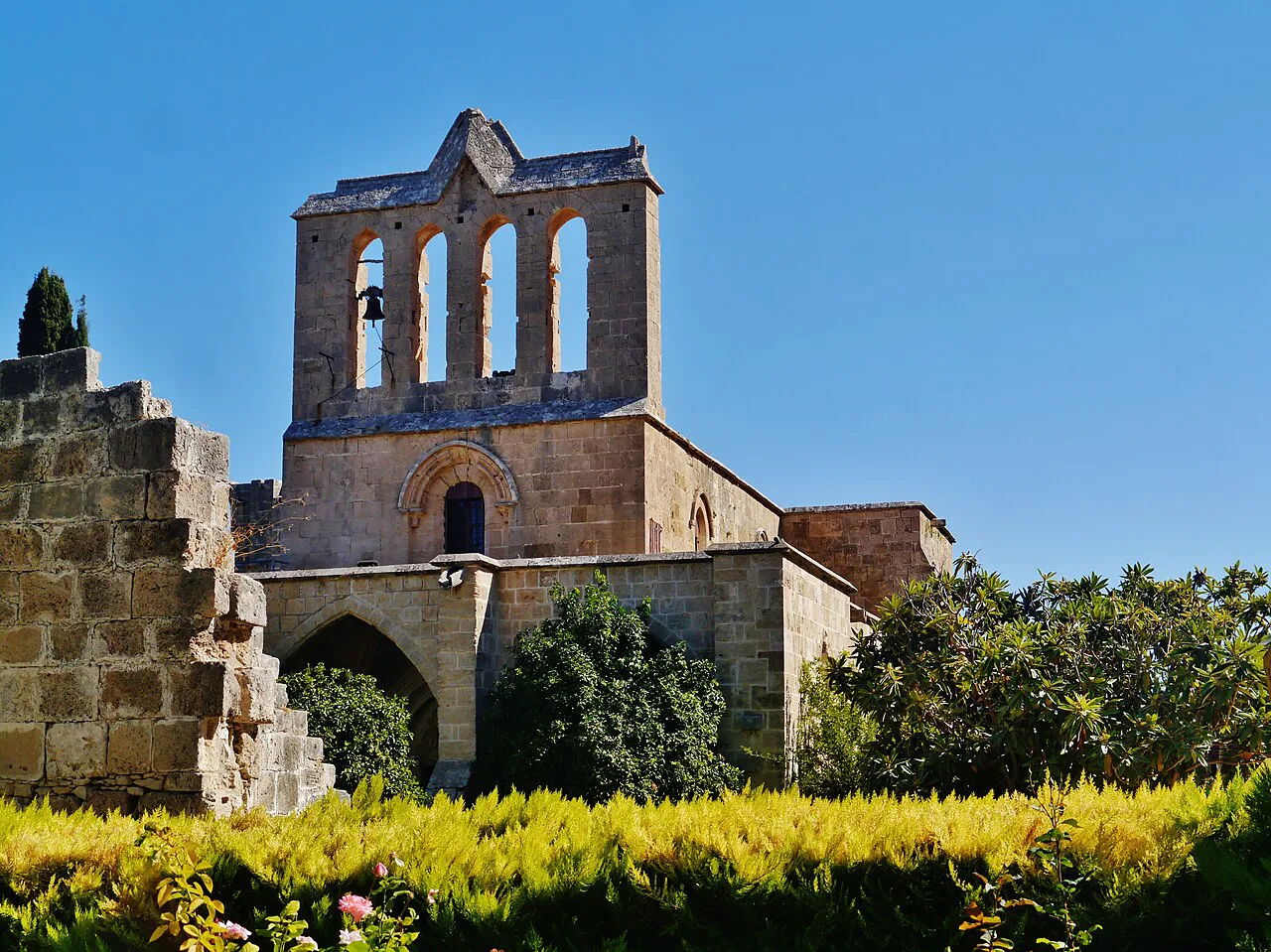Bellapais Abbey, near Kyrenia.