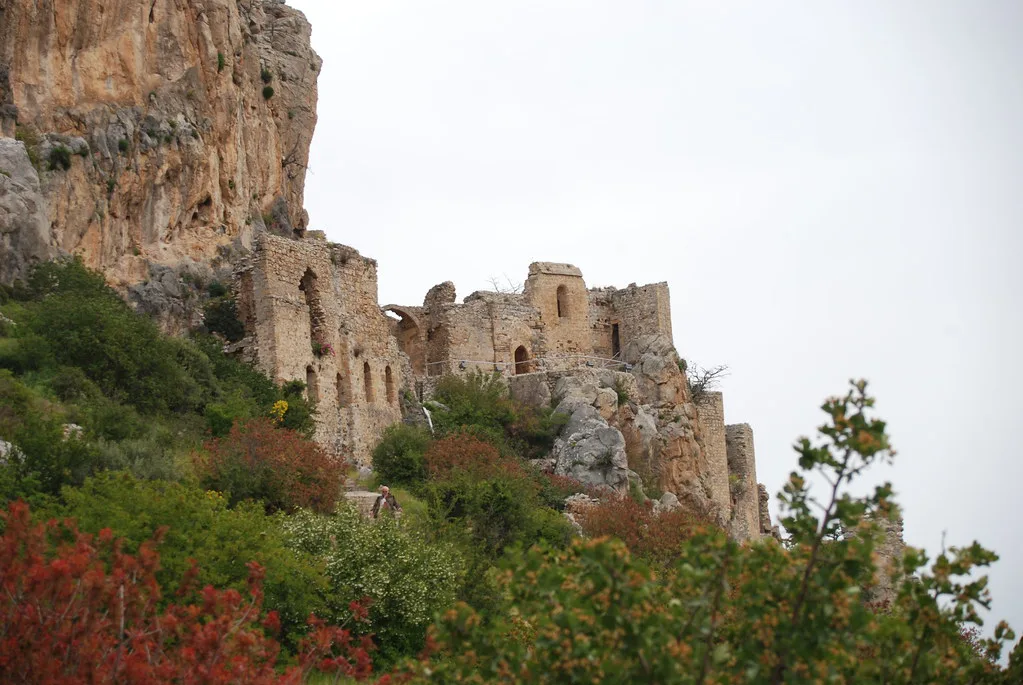 St Hilarion Castle in the hills above Kyrenia.