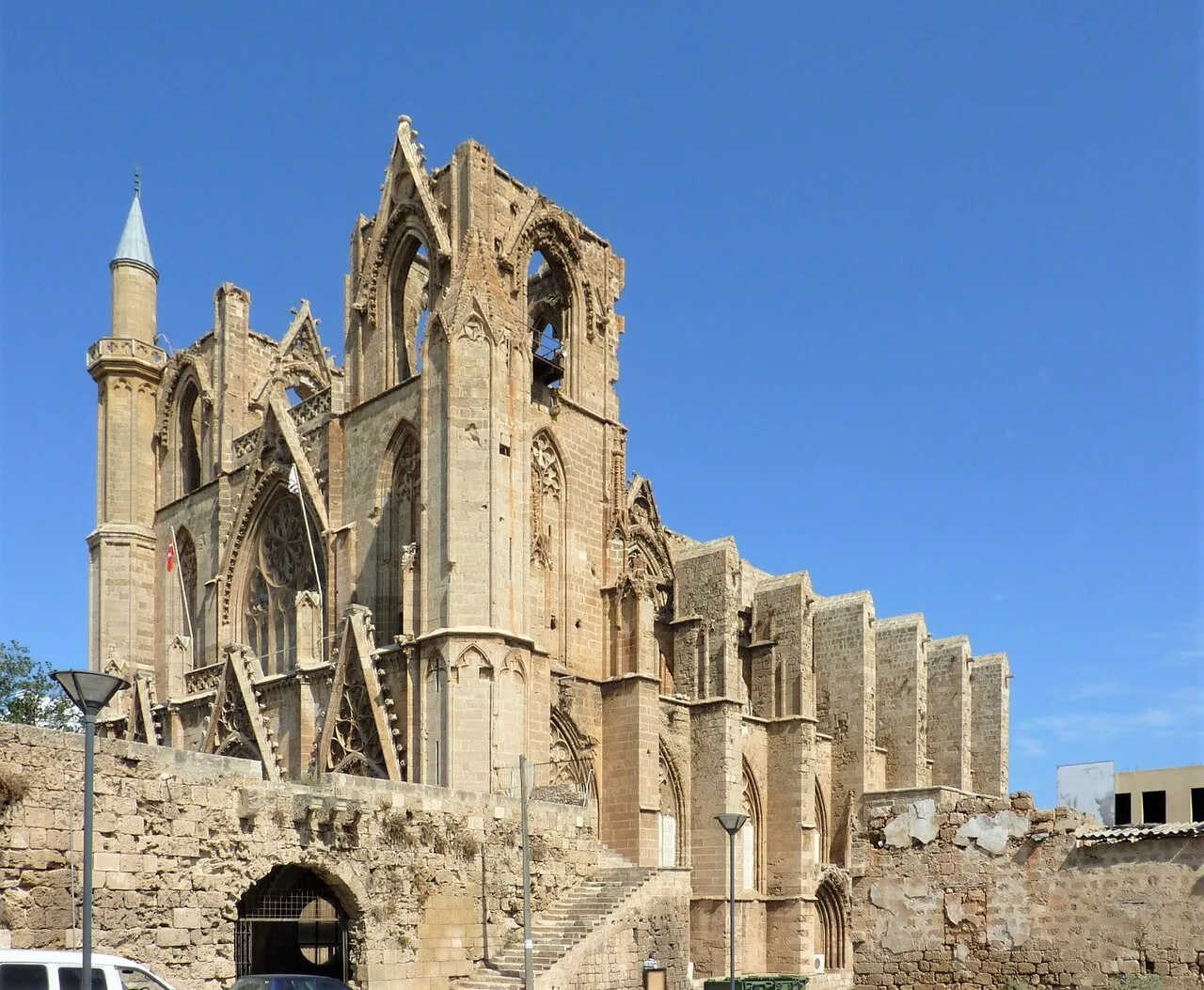 Lala Mustafa Pasha Mosque (Saint Nicholas Cathedral), Famagusta.