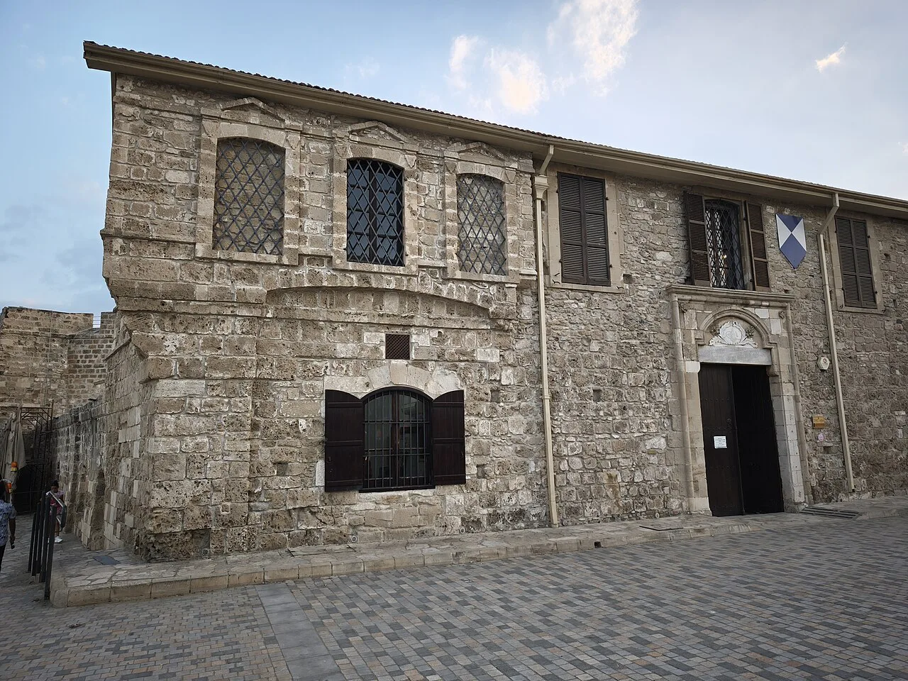 Entrance of Larnaca Medieval Castle.