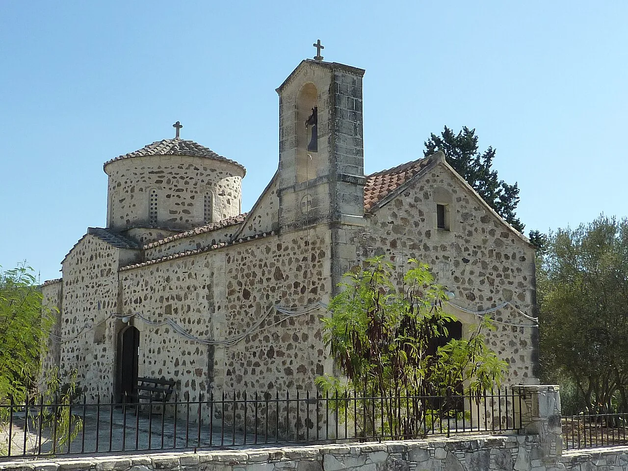 Agia Marina church in Pyrga, Larnaca district.