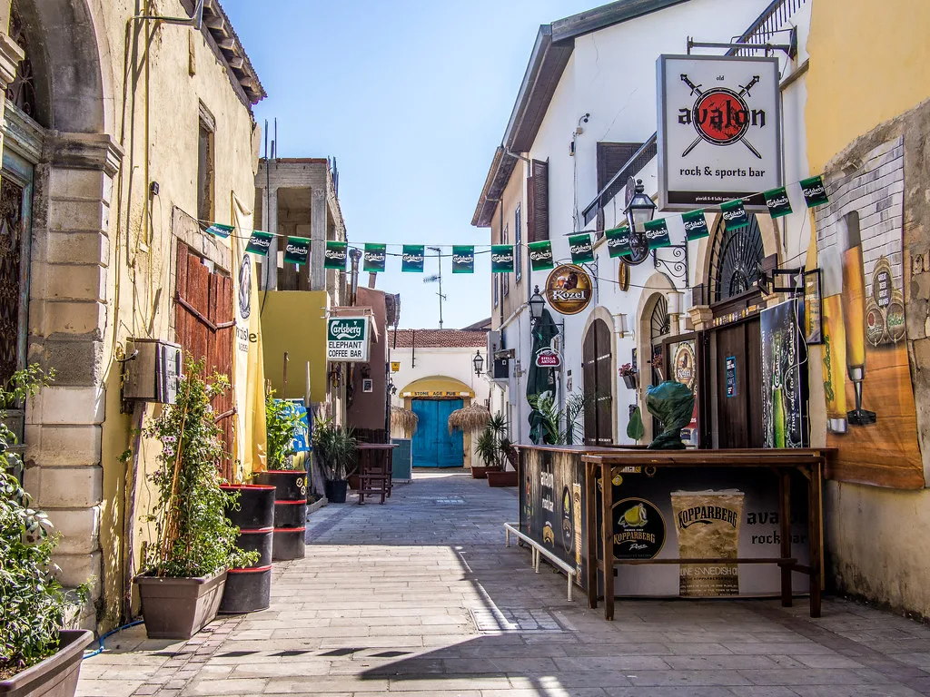 A street in Larnaca.