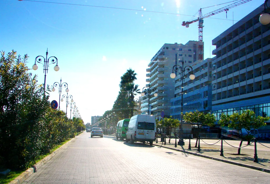 Finikoudes promenade, Larnaca.