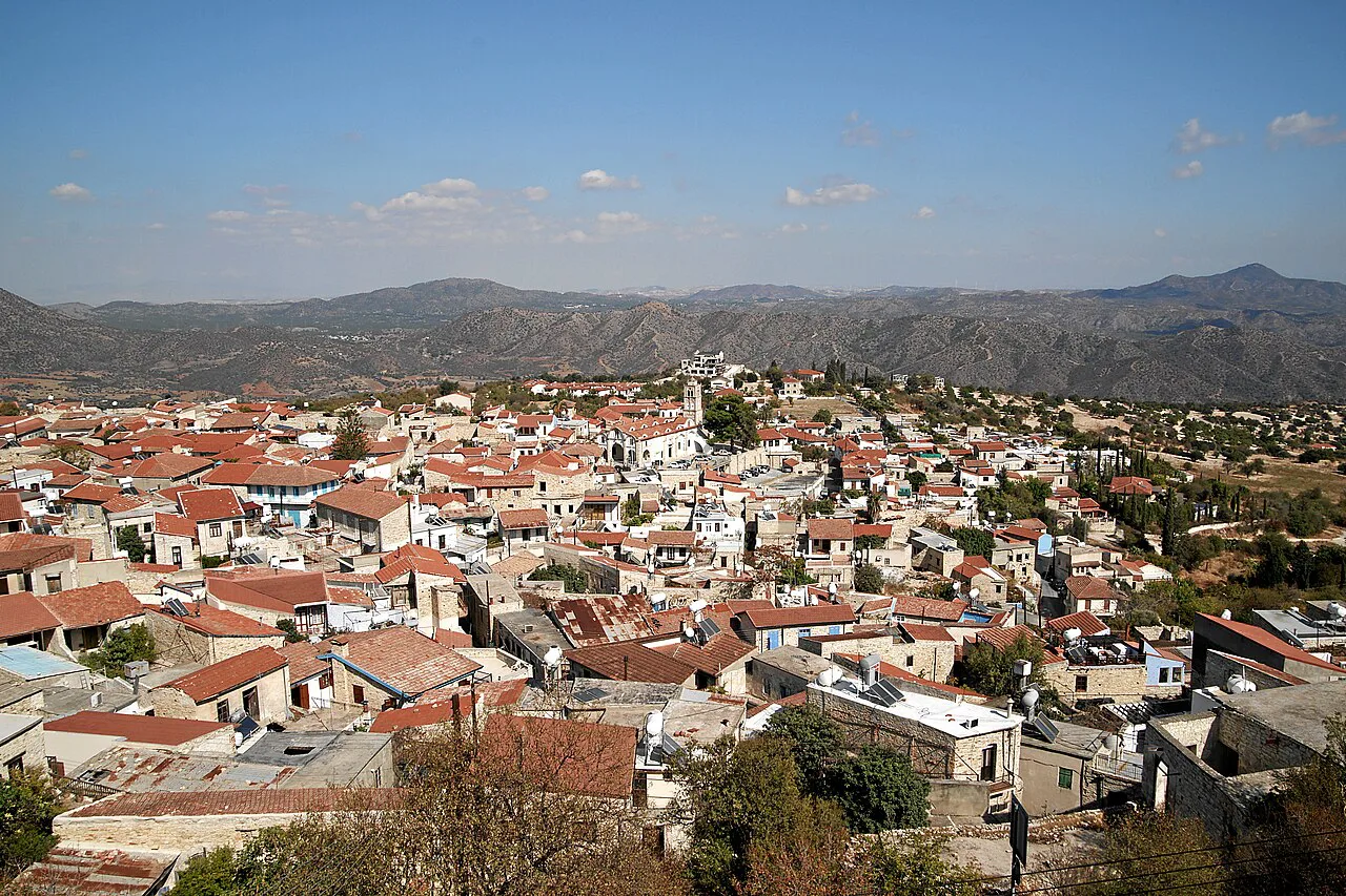 Rooftops of Lefkara.
