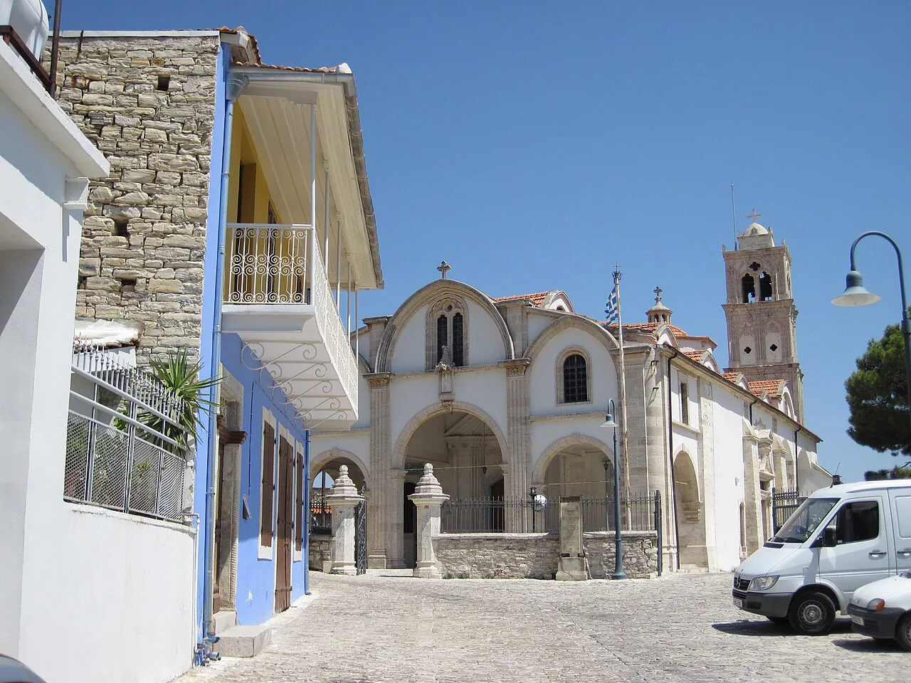 Church in Lefkara village.