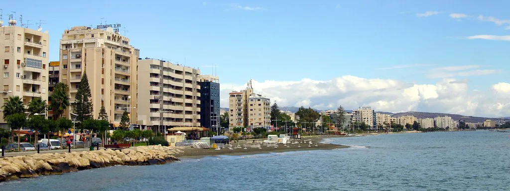 The coast at Limassol.