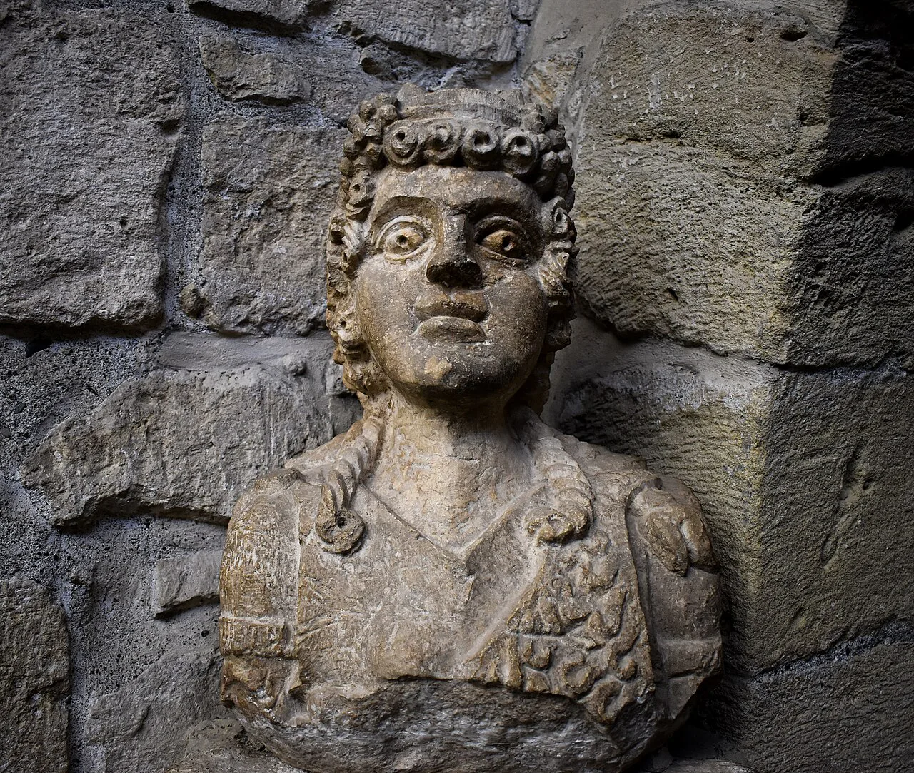 Bust of Dionysus at Limassol Castle.