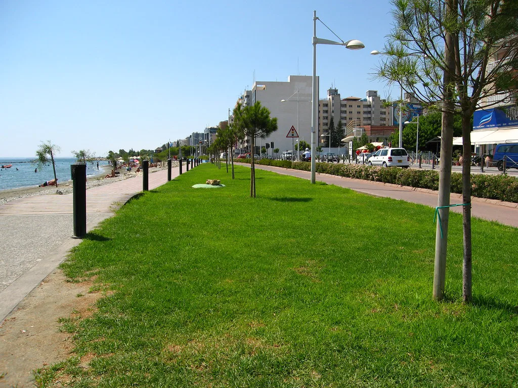 The seafront in Limassol.