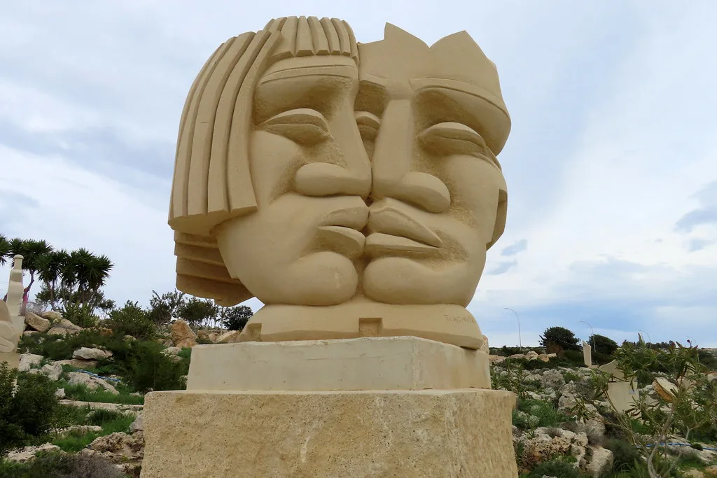 A sculpture at Ayia Napa Sculpture Park.