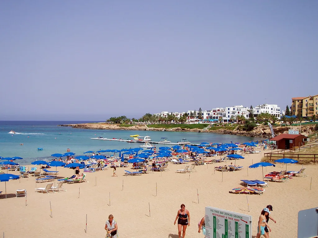 Fig Tree Bay beach at Protaras.