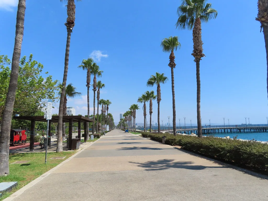 The Molos promenade, Limassol.