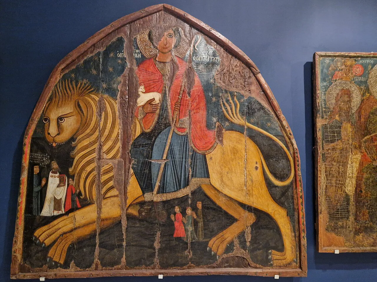 Icon displayed in the Byzantine Museum, Nicosia.