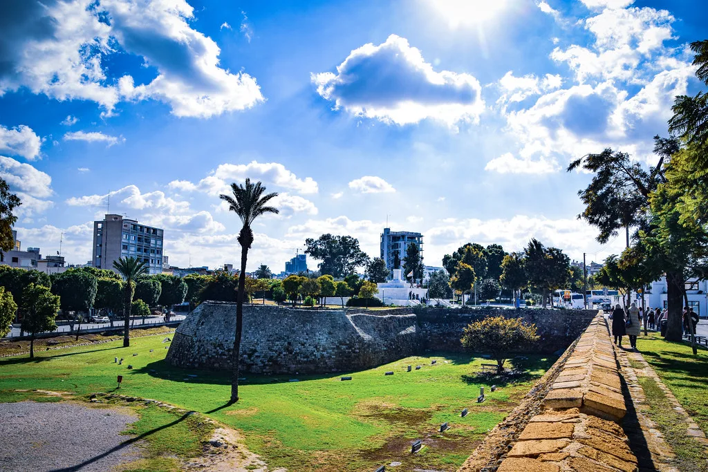 Pontokorako Bastion in the Venetian walls of Nicosia.