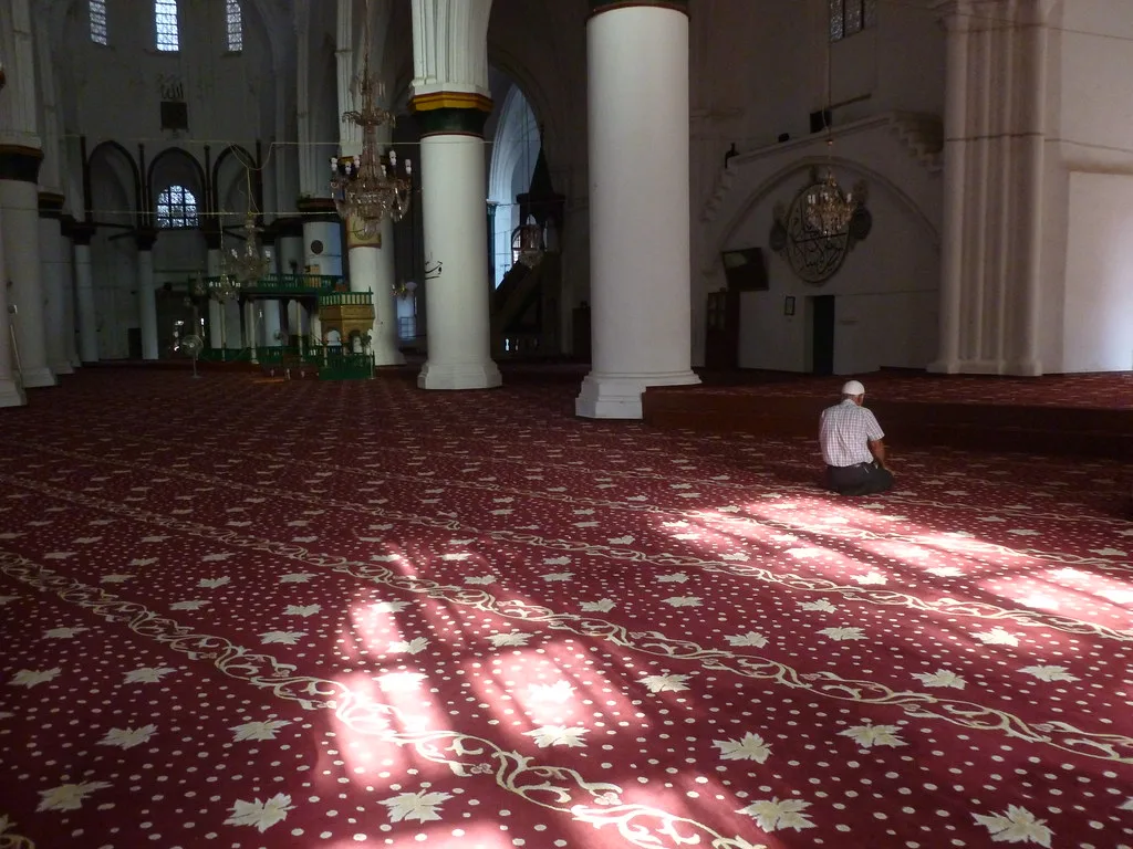 Interior of the Selimiye Mosque, Nicosia.
