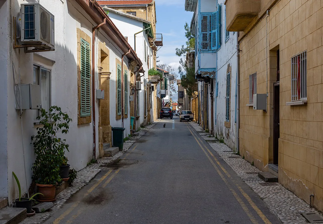 Alleyway in the Arab Quarter, North Nicosia.