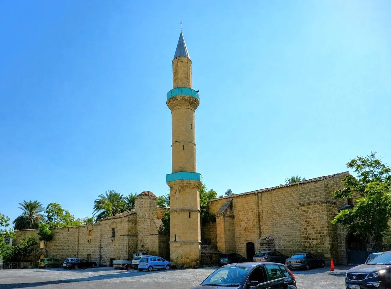 Omeriye Mosque and minaret, Nicosia.