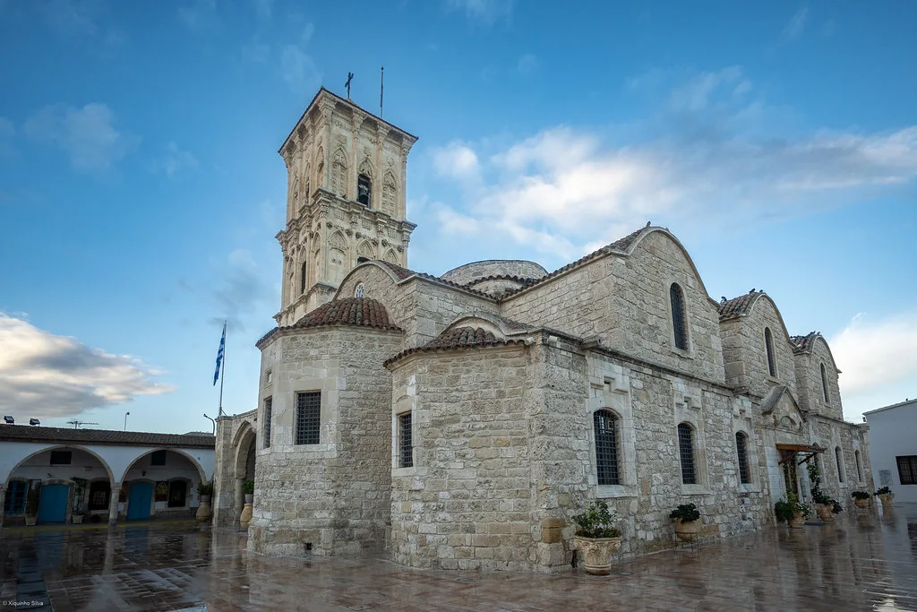 Stone church in Larnaca.