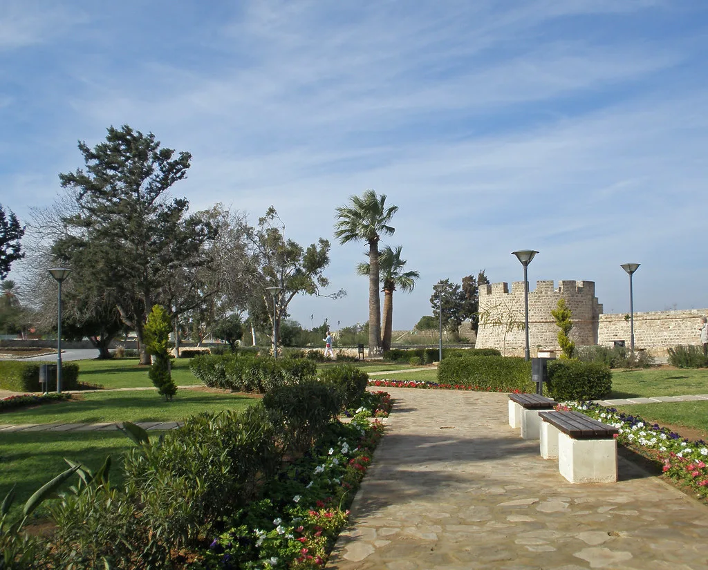 Gardens near Othello Castle, Famagusta.