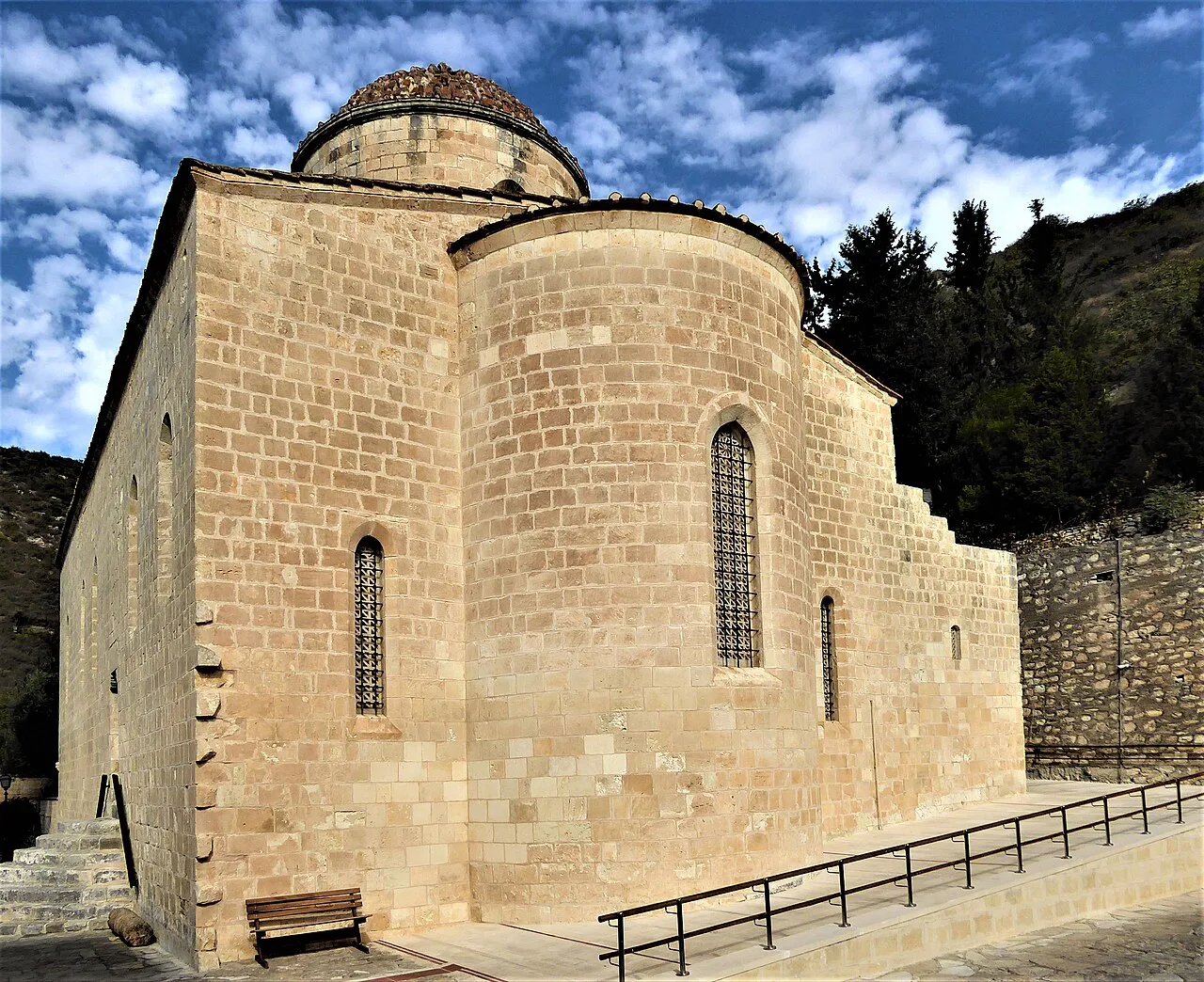 Church of Agios Neophytos Monastery, near Paphos.