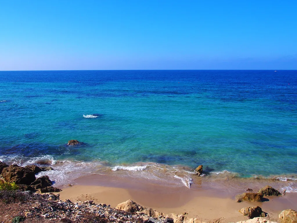 Rocky coast near Paphos.