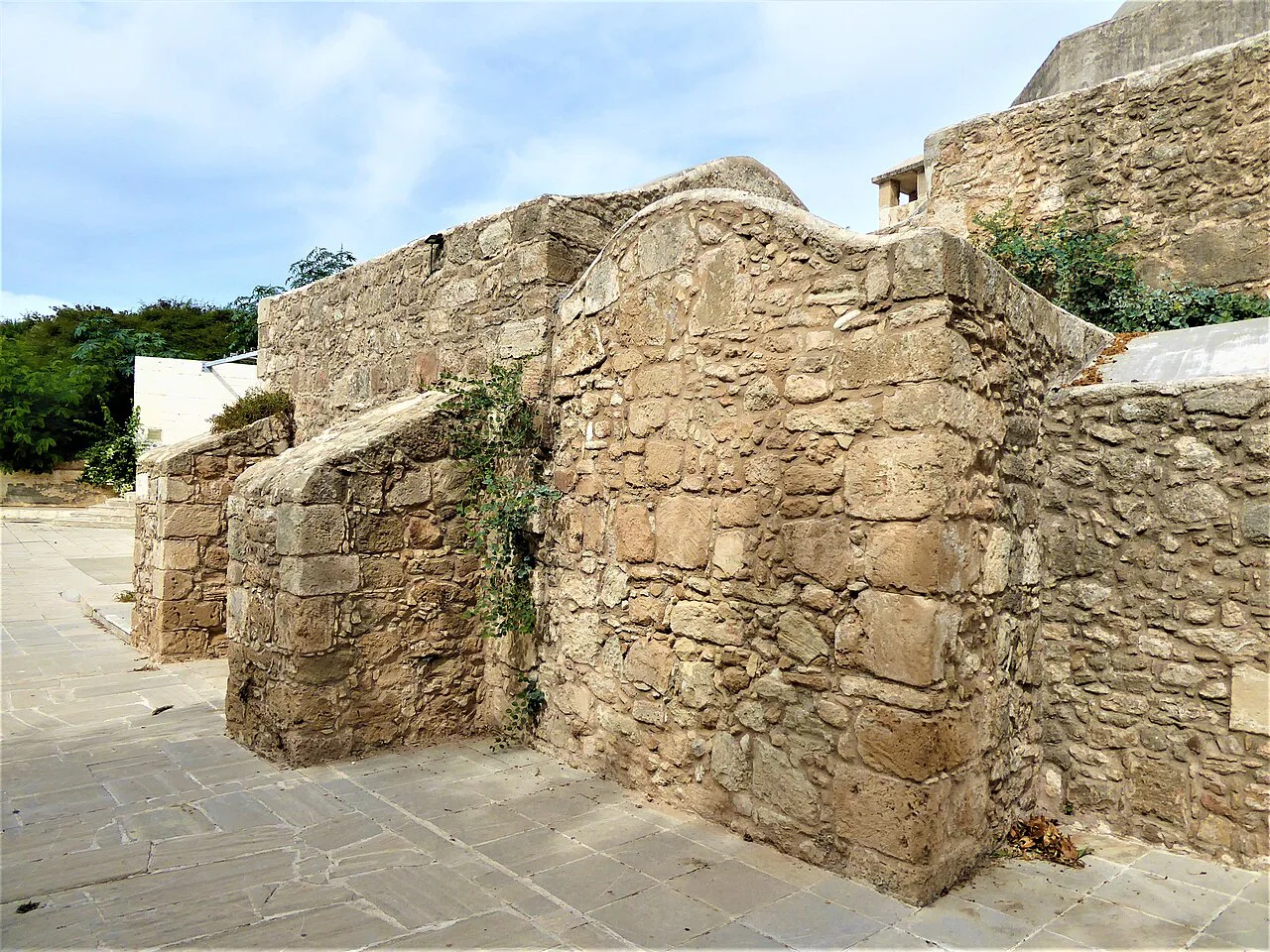 Stonework of the Turkish Baths, Ktima, Paphos.