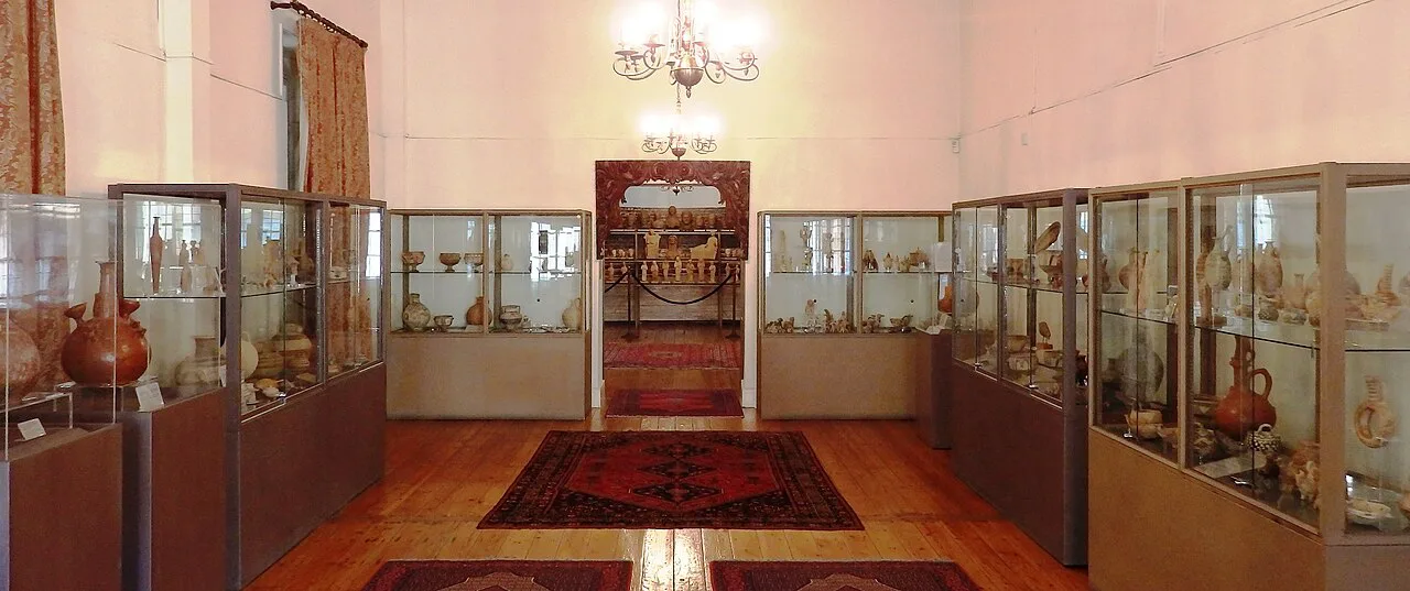 Gallery of the Pierides Museum, Larnaca.