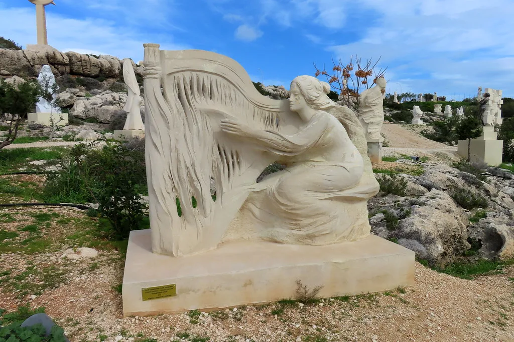 Sculpture at Ayia Napa Sculpture Park.