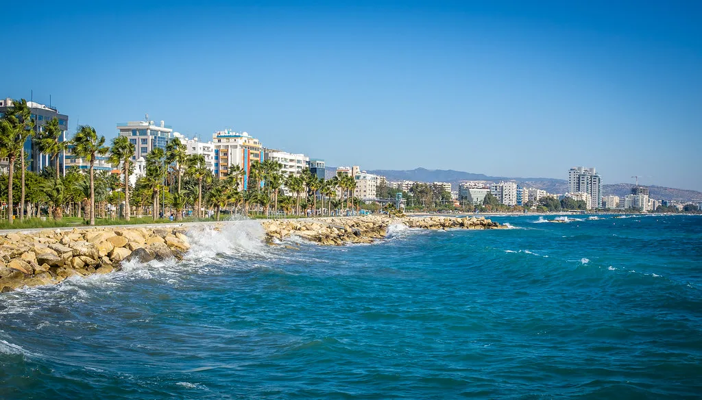 Limassol seafront.